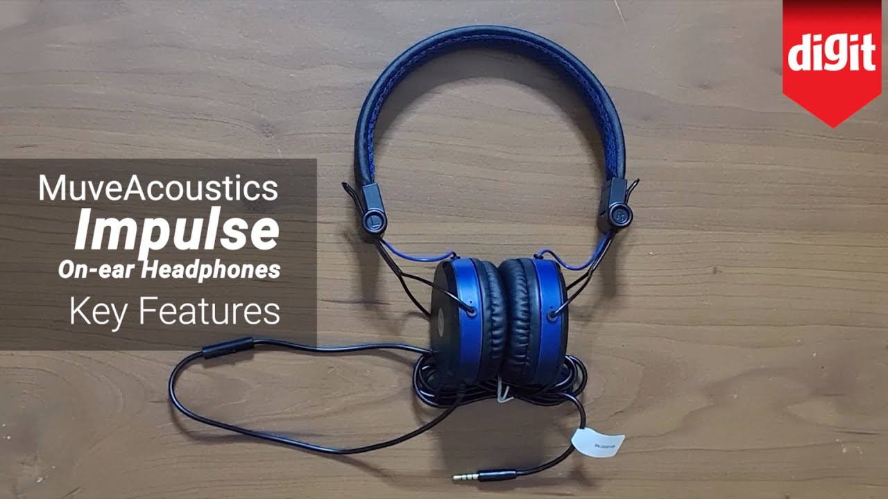 MuveAcoustics Impulse On Ear Headphones Key Features YouTube