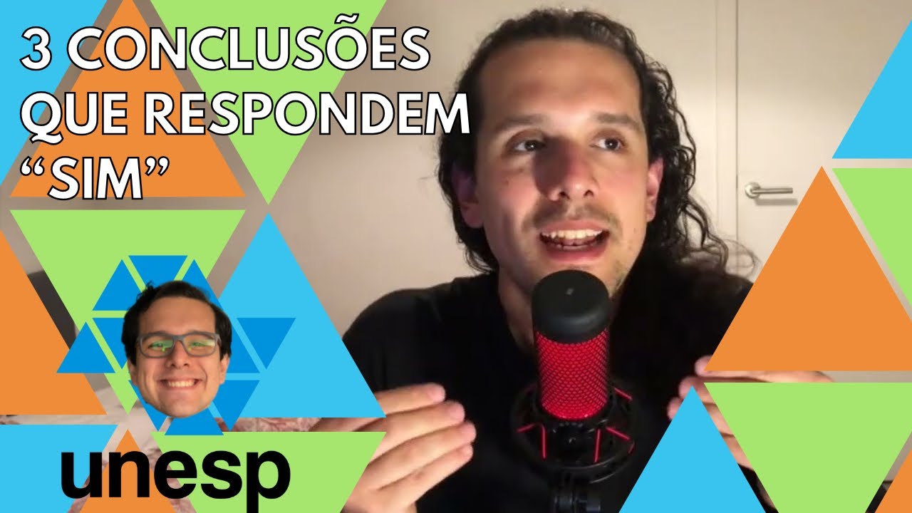 Redação UNESP - 3 conclusões que respondem “sim” para o tema | Redaçandro