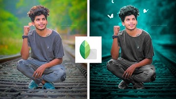 New Snapseed Photo editing Trick  Background Color change Snapseed 2020 Easy