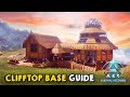 Ultimate allinone clifftop base  building tutorial  ark survival ascended