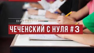 Чеченский язык с нуля. Онлайн уроки. Урок 3