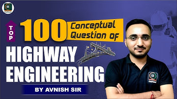 SSC JE 25|100 + conceptual question of HIGHWAY engineering||AVNISH SIR|EVEREXAM