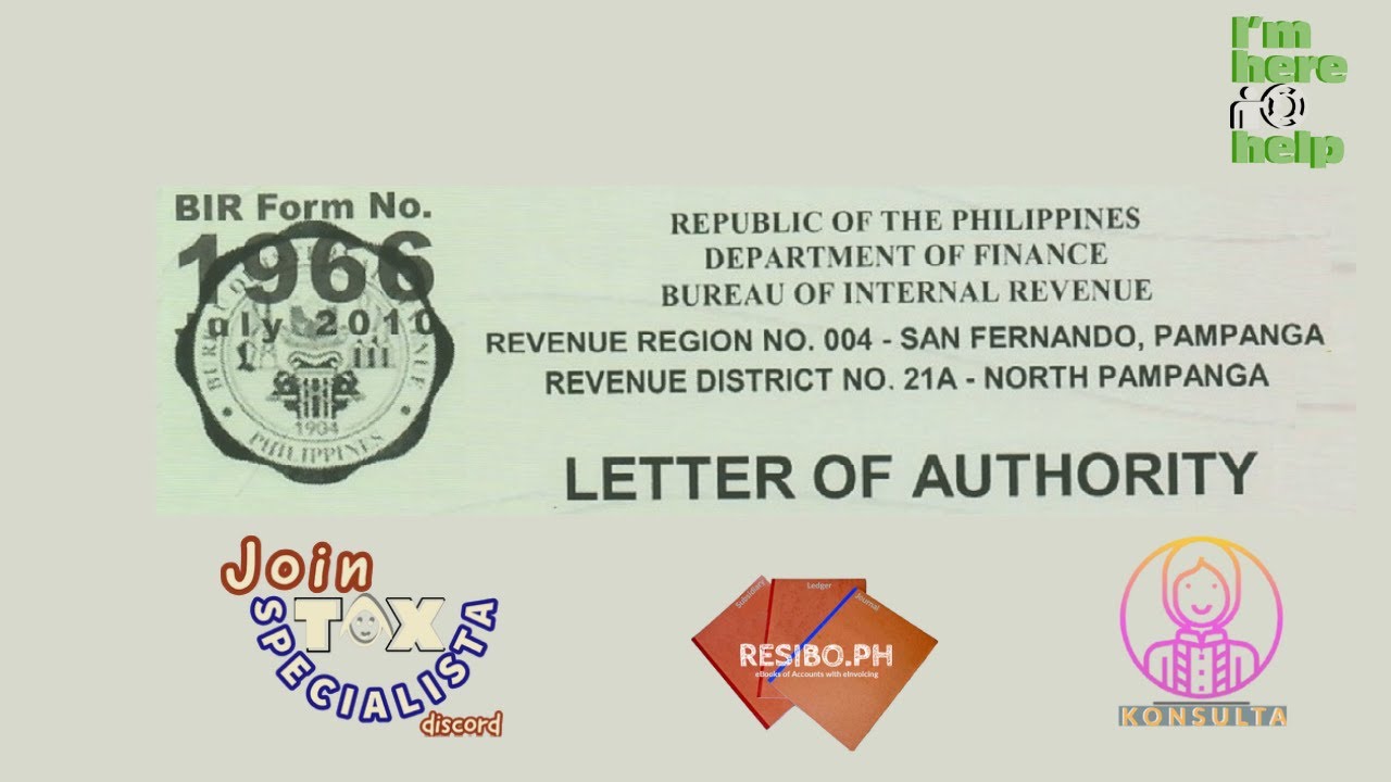 ⁣BIR Letter of Authority How to prepare a valid protest against a BIR Deficiency Tax Assessment