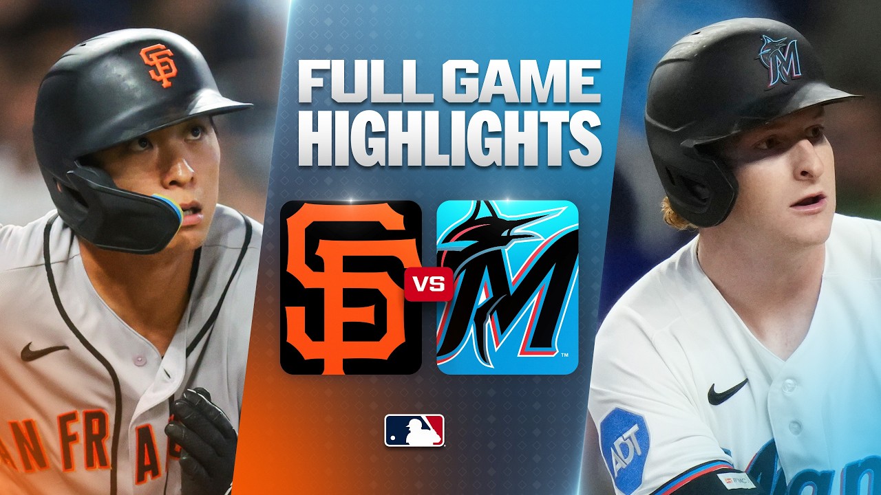 GIANTS vs. MARLINS Full Game Highlights (6/20/26) | MLB Highlights