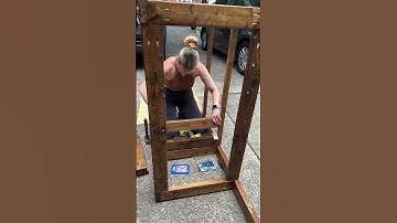 Designed and built a potting bench for my neighbor #pottingbench #gardener #gardening #gardenlife