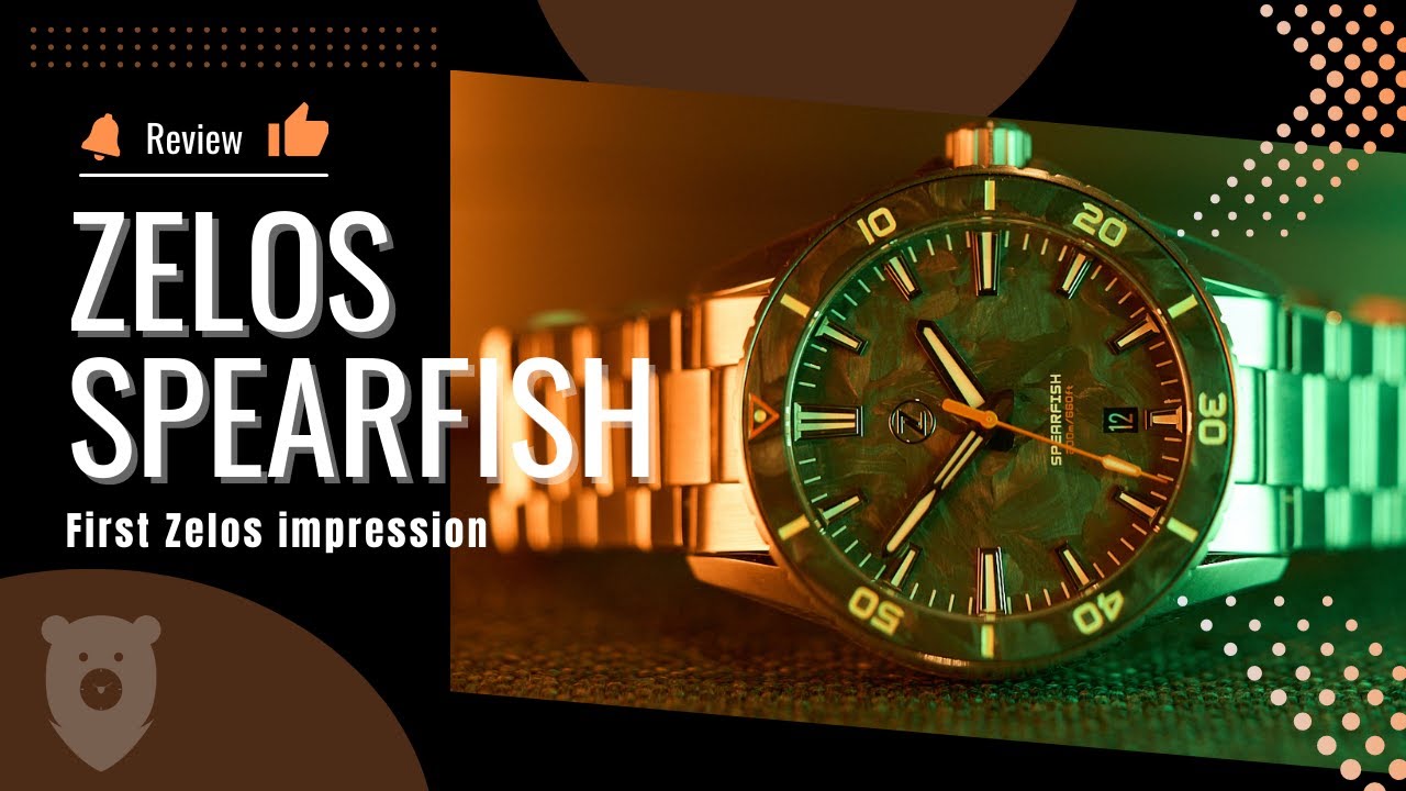 Zelos Spearfish - Forged Carbon Limited Ed (Swiss La Joux-Perret