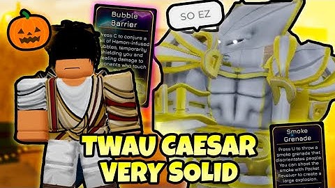 [YBA] The TWAU Rehaul with CAESAR Hamon Has OP COMBOS...