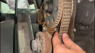 Deutz Engine 2011 Timing Belt Replacement