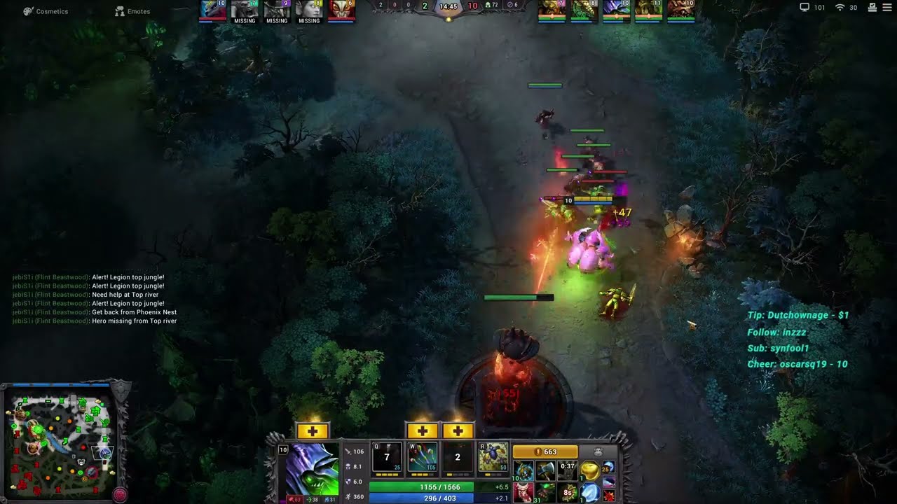 Reborn: Pestilence - Offlane vs Acey Wacey