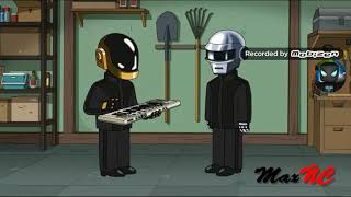 DAFT PUNK EN PADRE DE FAMILIA