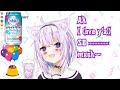 【Eng】Okayu says whatever in her mind after a shot of drink