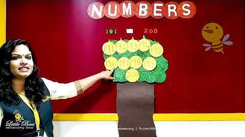 Numbers 191 200 | Maths | Little Bees International Play School