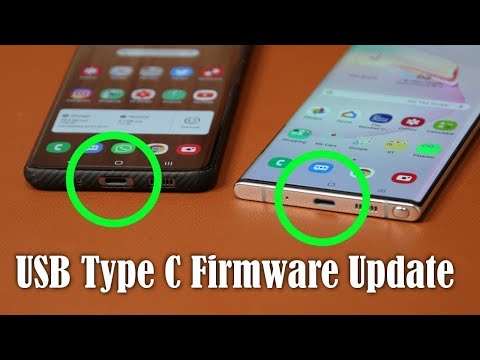 Samsung Galaxy Smartphones Get a USB Type C Firmware Update - What's New?