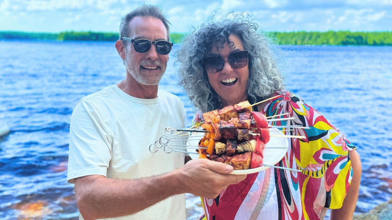 Complete Off Grid Plant Based Cooking Setup On An Island