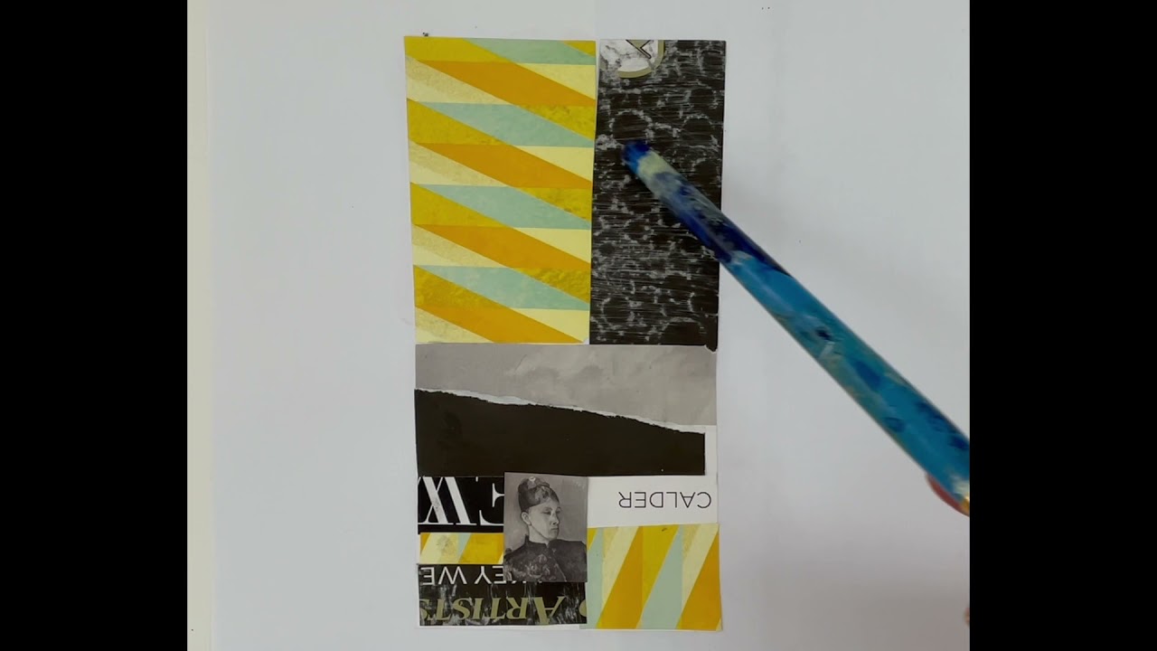 Abstract Collage Composition Tips