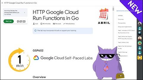 HTTP Google Cloud Run Functions in Go  | #2025 | #GSP602 |#qwiklabs |Solution