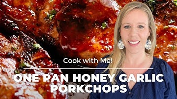 How to Make Honey Garlic Pork Chops | ONE Pan & Ready in 15 minutes!
