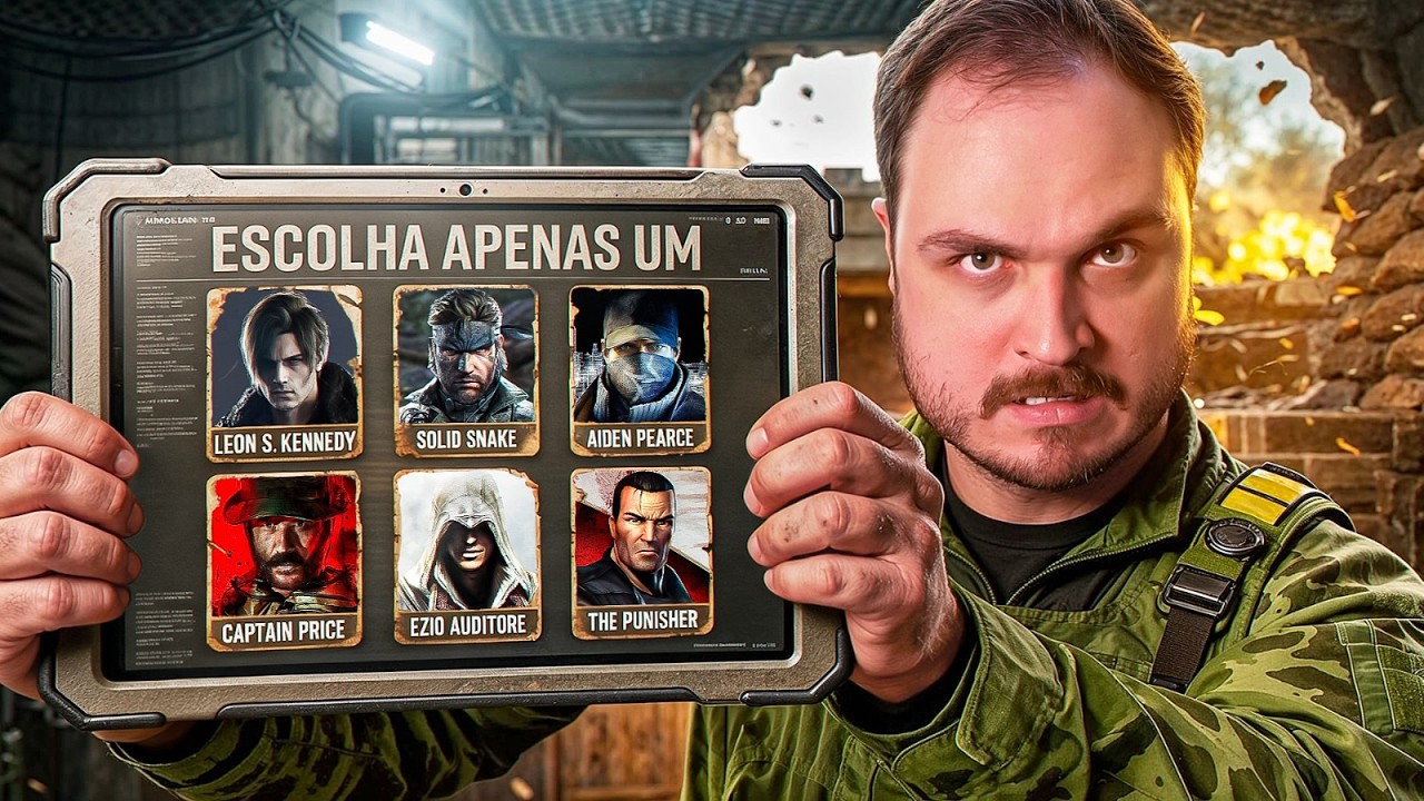 Rankeei os PERSONAGENS mais BADASS dos games