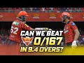 Can we beat srh 0167 in a 94 overs