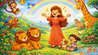 God Made the Animals | Fun Kids Worship Song About Creation | Tiny Praise
