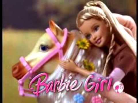 barbie and walking horse
