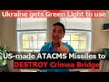 Us green lights ukraine to use atacms longrange missiles for crimea bridge attack