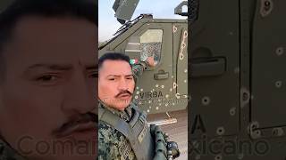 General Muestra Camión Militar Después de Batalla