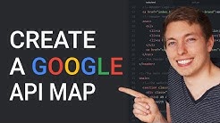 Create A Google Map In A Website | Google API Map | Learn HTML and CSS | HTML Tutorial 