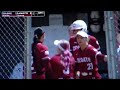 Colgate softball's Marina Taveras hits home run vs. Lafayette