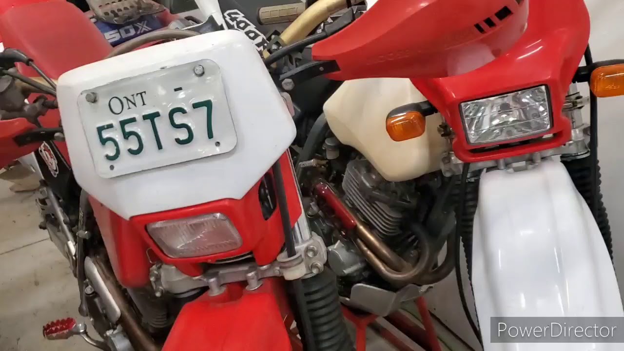 electric start honda xr400 first start in 2 years! YouTube