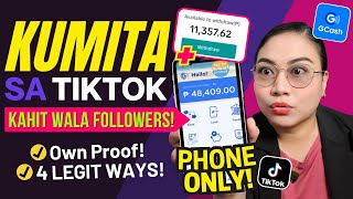 P59,766 KINITA SA TIKTOK!? GCASH PAYMENT | 4 Ways to Earn on TikTok: NO MINIMUM FOLLOWERS! Own Proof by Jhazel de Vera 34,301 views 2 months ago 22 minutes