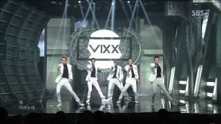 VIXX [I'm ready to get hurt] @SBS Inkigayo Popular song 20130120 Resimi