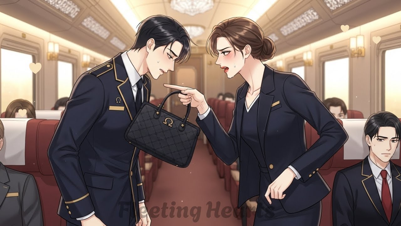 Omega Train Attendant Humiliated in First Class, Until the Alpha Billionaire Made Her Regret It