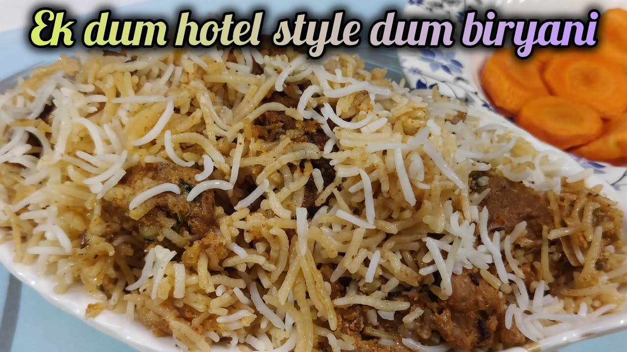 Restaurant Style hyderabadi Beef Biryani 🤤 | Juicy Beef, Long Rice & Secret Masala | Full Recipe