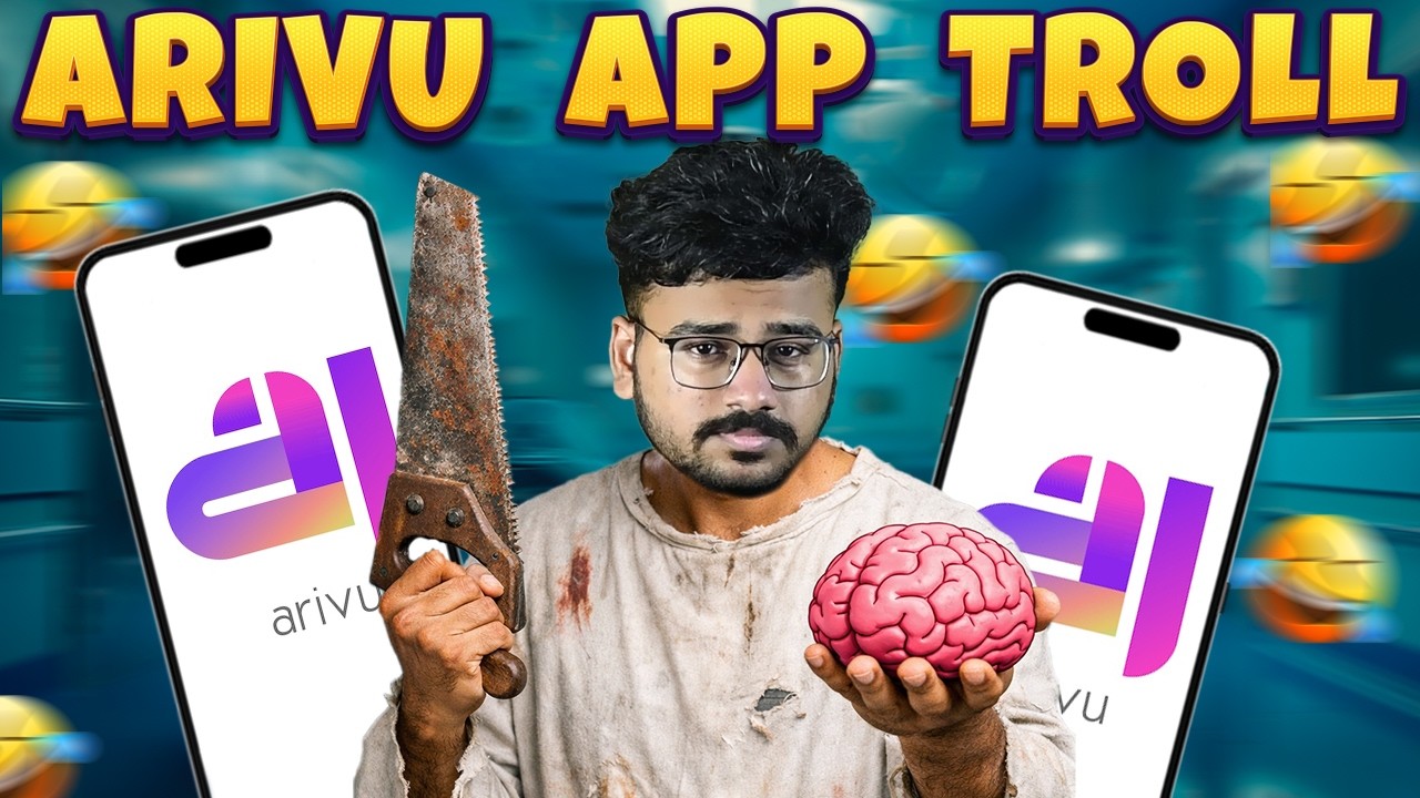 🧠 Arivu App la அறிவு எங்கடா! 😭 | உங்க Ads la 🔥தீ-ya வைக்க | Arivu App Troll | mr scooby