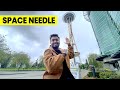 USA ने 1962 में बनाई इतनी आकर्षक इमारत। Rotating at 600 feet Space Needle Seattle