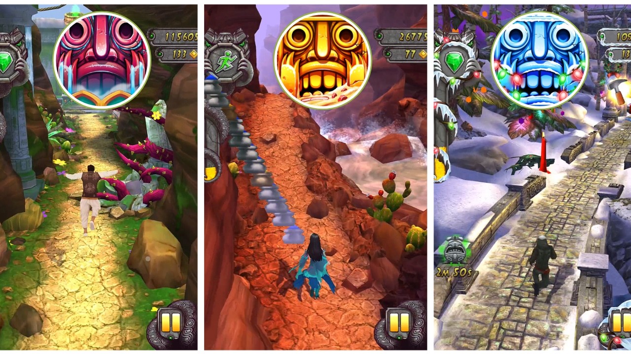 Temple Run 2 BLOOMING SANDS 🆚 Temple Run 2 BLAZING SANDS 🆚 Temple Run 2 FROZEN SHADOWS