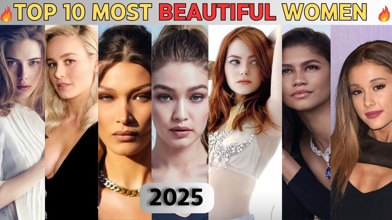 Top 10 Most Beautiful Women In The World 2025 Worlds Most Beautiful 