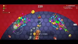Snake vs Worms: Fun.io Zone screenshot 1