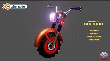 BIKE MODELLING & DESIGN IN BLENDER 2.9 || PART-1 || COURSE TRAILER