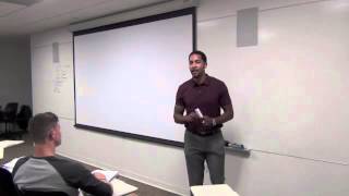 TRWInc: SAPD - Guest Speaker, Terrell Thomas: Transition from College to the NFL