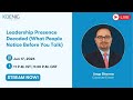 Leadership Presence Decoded (What People Notice Before You Talk)