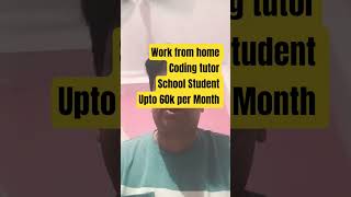 Work From Home Coding Teacher Job 🔥 Earn ₹60,000 | Codingal Hiring 2026