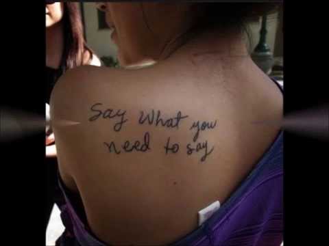 Script Tattoos  35 Inspirational Examples  Browse Design Press