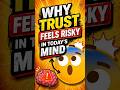 Why Trust Feels Risky in Today’s Mind ? Who else feels this?💭#TrustIssues #EmotionalHealing #Mental