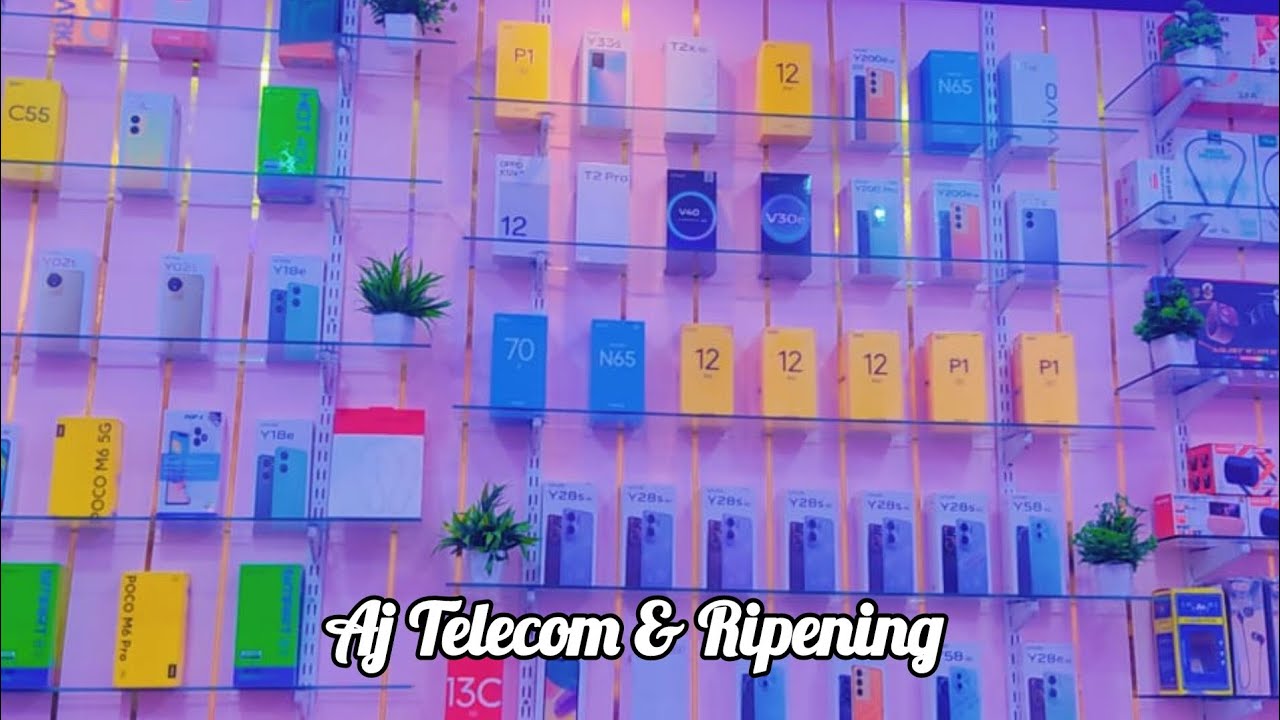 Mobile Shop Furniture & Decoration || Mobile Shop Design || How To Open New Mobile Shop🔥🤗