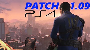 Fallout 4 PS4 - Patch 1.9 (1.09) gameplay update / frame rate test