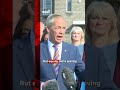 There's been a "truly historic shift" in British politics, Reform leader Nigel Farage said. #BBCNews