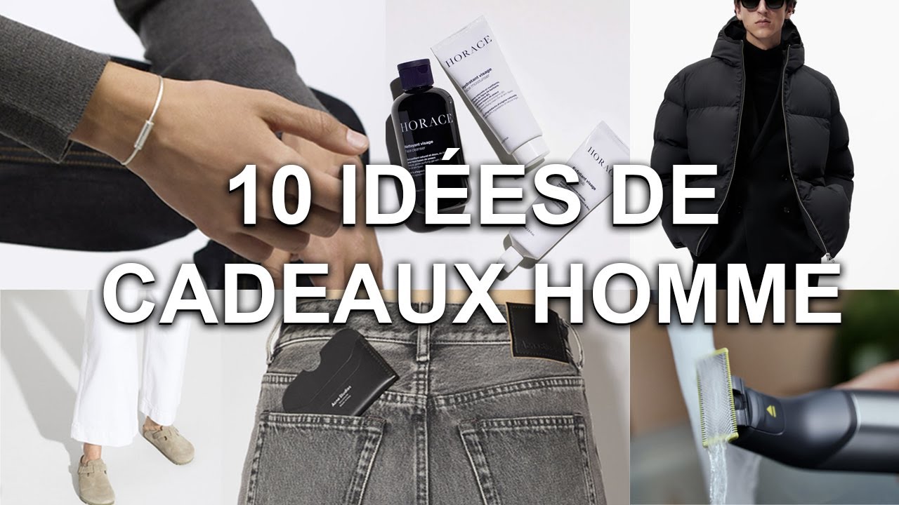 IDÉES CADEAUX HOMME