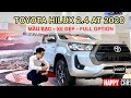 Toyota Hilux 2.4E 4x2 AT 2021 màu bạc cập bến đại lý| Liệu Triton và Ranger có bị lật đổ